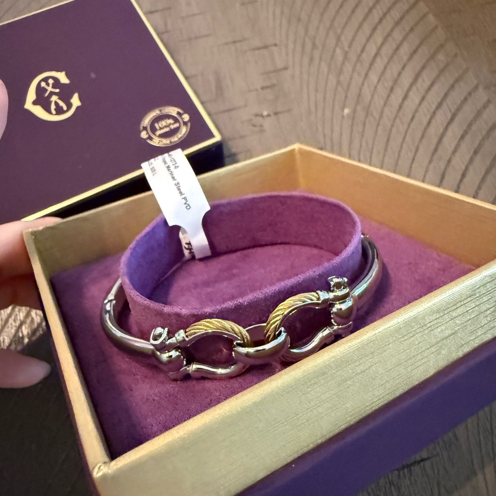 St. Tropez Silver and Gold Bracelet